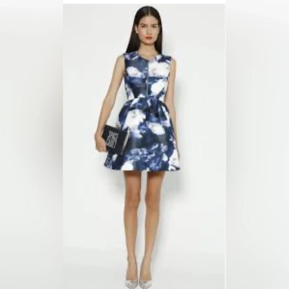 NWOT Kate Spade New York Joss Dress in Blue Dusk and Cloud Size 6